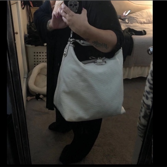 Large White Gucci Bag - Picture 7 of 8